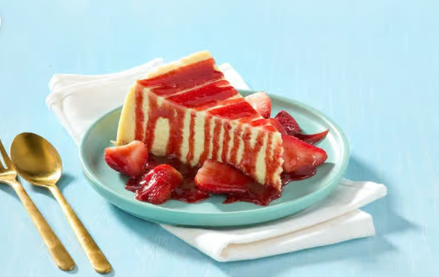 NY Strawberry Cheesecake Slice Only